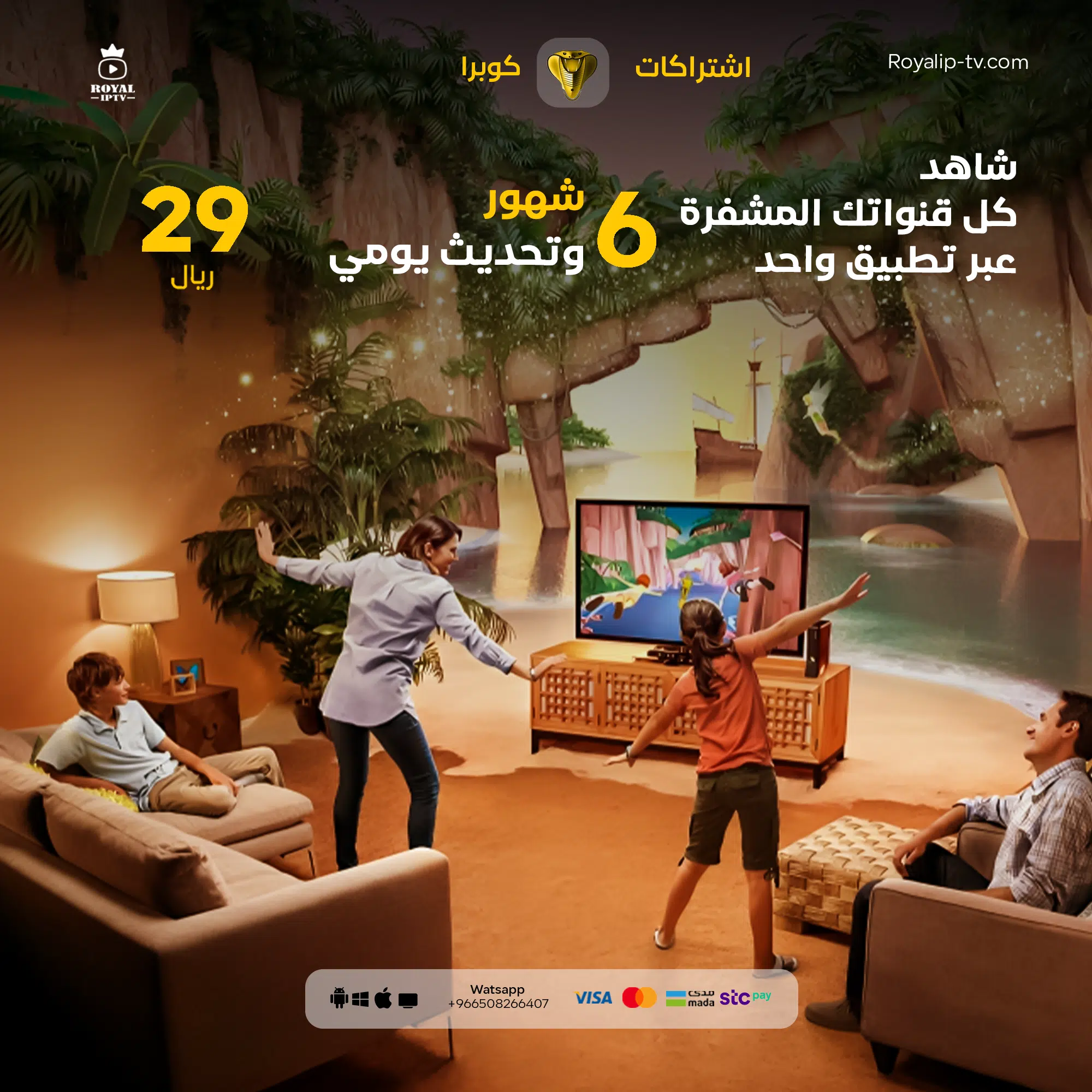 اشتراك كوبرا لمدة 6 أشهر اشتراك كوبرا لمدة 6 أشهر