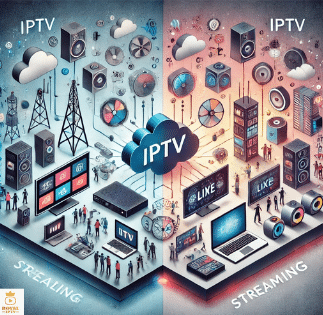 ما الفرق بين IPTV وStreaming